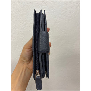 Mancini gray Leather Wallet
