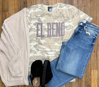 Natural Camo El Reno Tee