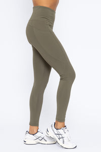 Ivy Green Essential Panel Leggings