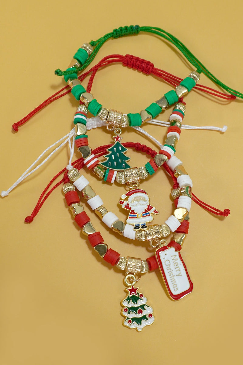 Santa Bracelet Set