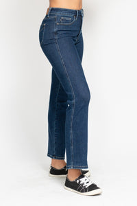 Judy Blue High-Rise Tummy Control Straight Jeans