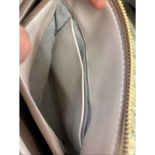 Donna Karan Glenwood Zippered Leather Small Crossbody with Tassel Detail