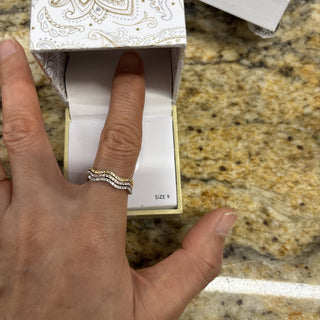 Charter Club Ring Size 9 Gold Plated