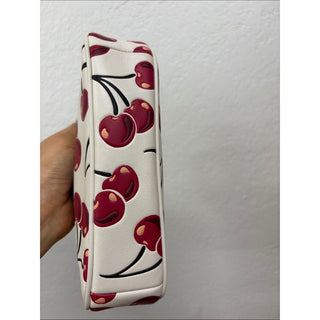 Coach nolita 19 with Red Cherry Print wristlet shoulder bag