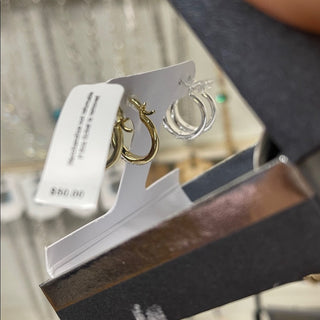 And Now This 18K Gold over brass Earring 2-piece set