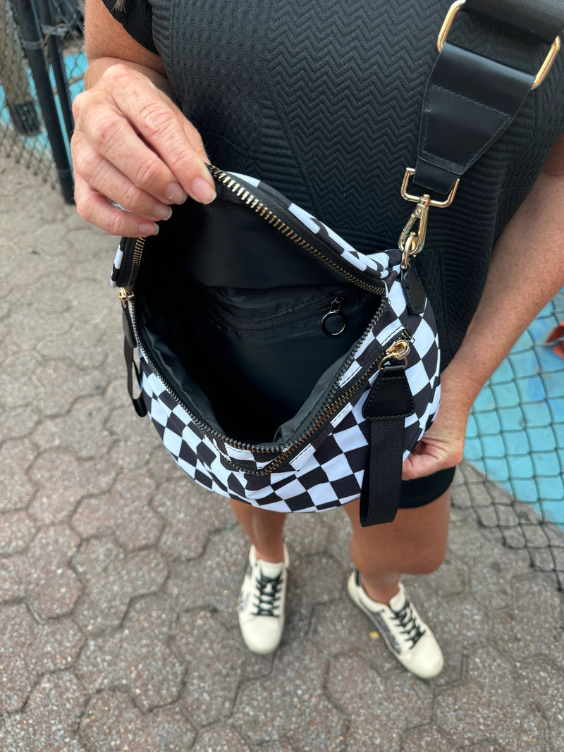 Checkered Bum Bag