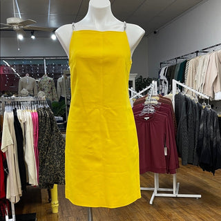 Michael Kors Strapless Yellow Dress Size 6