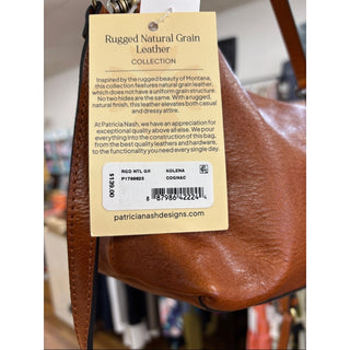 Patricia Nash Kolena Small Leather Slim Shoulder Bag
