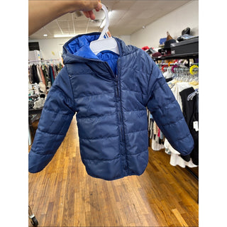 Epic Threads Royal Blue Reversible Puffer Jacket - Kids 2T