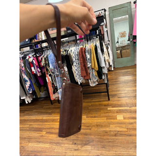 Old trend leather basswood clutch wallet