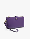 Lark Zip-Top Wallet w/ Wristlet Strap