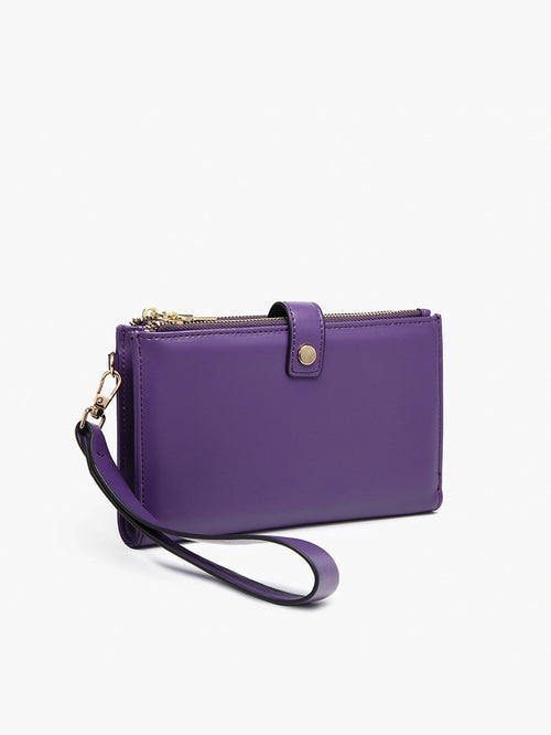 Lark Zip-Top Wallet w/ Wristlet Strap