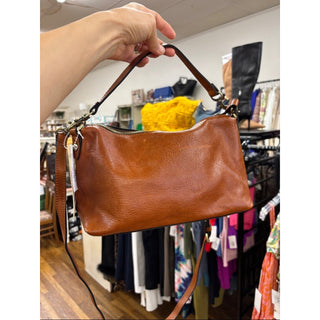 Patricia Nash Kolena Small Leather Slim Shoulder Bag