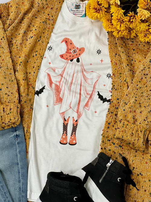 Boot Scootin' Ghost Tee