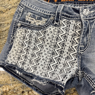 Rock Revival Jeans Lace Shorts 29