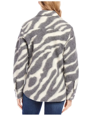 Karen Kane Brushed Shirt Jacket