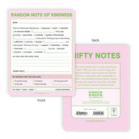 Random Note of Kindness Nifty Note Pad