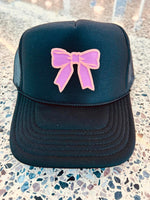 Bow Puff Trucker Hat