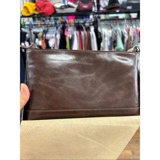 Mancini Casablanca rfid organizer wristlet bag brown leather