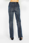 Judy Blue Button Fly Destroy Hem Straight Jeans