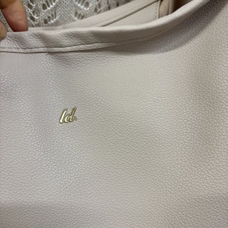 LIKE DREAMS The Diplomat Slouch Tote hobo bag Beige