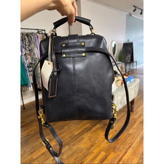 Old trend doctor Backpack with Gold Hardware leather