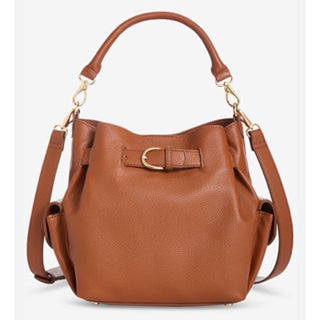 on 34th ansleyy bucket bag Top Handle Crossbody Bag Brown