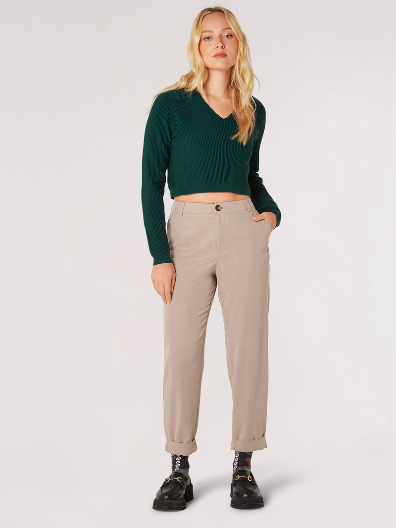 Khaki Soft Chino Pants