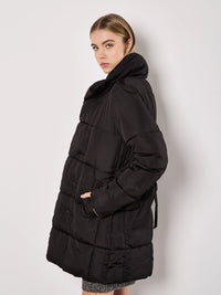 Quilted Belted Jacket