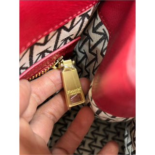 Moncrief London Brooke cherry Red Leather Tote