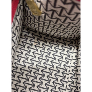 Moncrief London Brooke cherry Red Leather Tote
