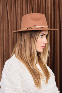 Leanna Buckle Fedora Hat