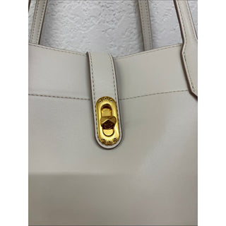 Donna Karan bridgehampton large leather tote light sand