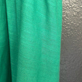 Aqua Green Midi Halter Dress