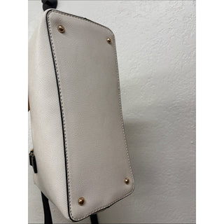 GUESS lyndi small girlfriend satchel bag cream beige