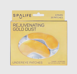 Rejuvenating Gold Dust Under Eye Masks - 8 Pairs