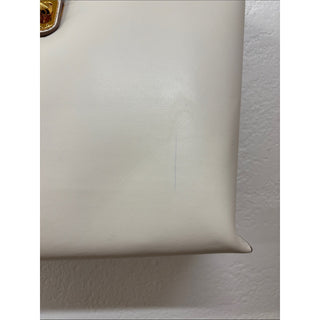 Donna Karan bridgehampton large leather tote light sand