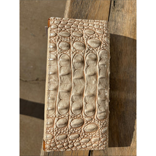 Brahmin Veronica ivory helm leather Wallet