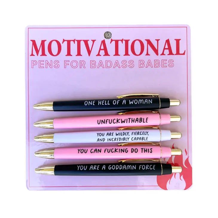 Motivational Pens for Badass Babes