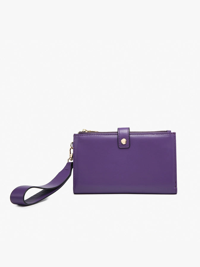 Lark Zip-Top Wallet w/ Wristlet Strap