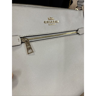 coach white crossbody bag