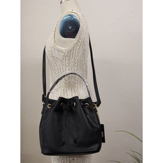 Crossi like dream Bucket Shoulder crossbody black bag