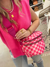 Checkered Bum Bag