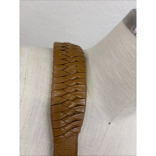 Arezzo Suede leather Fringe Crossbody Bag Brown
