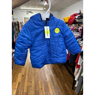 Epic Threads Royal Blue Reversible Puffer Jacket - Kids 2T