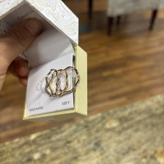 Charter Club Ring Size 9 Gold Plated