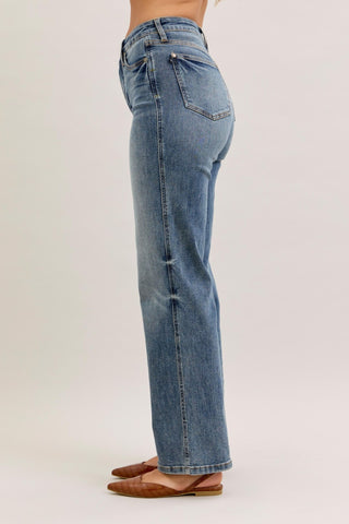Judy Blue HR Tummy Control Straight Jeans