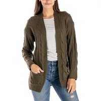 Aspen Cable Knit Cardigan