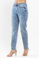 Judy Blue High Rise Vintage Slim Straight Jeans