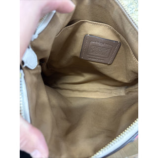 coach white crossbody bag